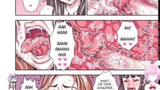 Shemale hentai Love button Widow two