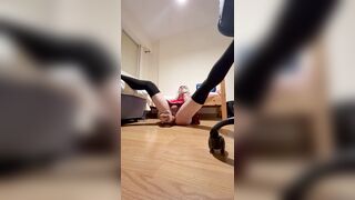 Mimii White at no time gets bored alone