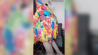 Bent Down Desert Dancer Large Booty Lady Hunk Cosplayer Model Sexy Sissy