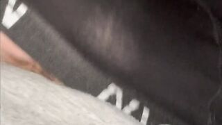 FTM POV Hawt masterbation tugging large ramrod soaked sounds getting off