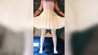 Whilst I was busy posing for the camera, I suddenly peed