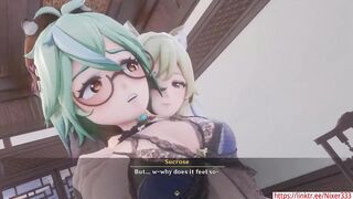 Genshin Futanari Comics Story Sexy Mondstadt Night