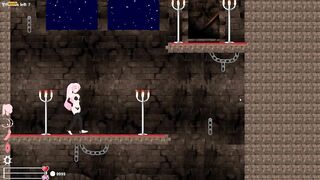 Transgender Gal Marielle Porn Game Play [Part 03] + Upload Sider Scroller Sex Game Play