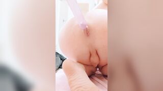 Trans cutie Summer holmes having some shower enjoyment