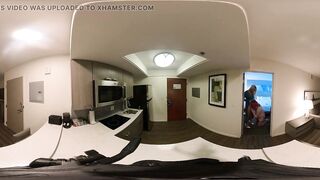 Trans Woman Gives Femboy Oral sex VR