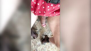 Hawt Femboy High Heels and skinny legs