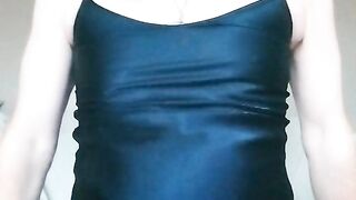 Sissy bangs sextoy in cute pants & heels