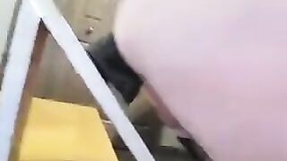 Sissy Riding BBC Vibrator Balls Unfathomable