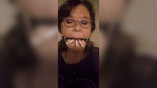 Ballgag Smokin' three at one time