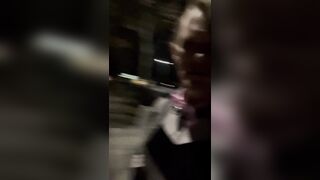 Kitty’s 1st night ever in Provincetown!