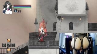 Femboy juega NightofRevenge hasta correrse