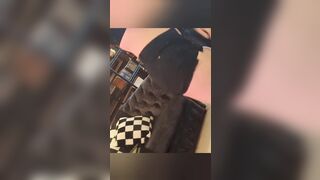 Hot Trans Angel In Taut Butt Shorts Show Her Body Off