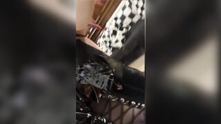 Hot Trans Devil Angel Shows Of Her Hot Dress And Butt