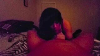 CD Neighbour blow job during blackout, real homemade