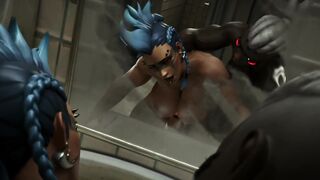 Junker Queen Drilled In Bath