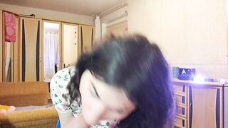 Web camera sadomasochism sissy bitch Alina shows how this babe craves to suck and deepthroat real jock