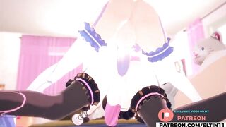 Cute Shemale hentai Yiff Cat Gals Hard Anal Banged And Getting Creampie - Hottest Shemale hentai Fur Anime 4k 60fps