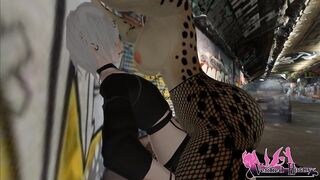 screwing a yiff doxy in the alley - Vr