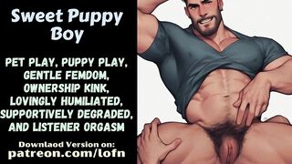 [F4TM] Enchanting Puppy Male [Gentle Femdom] [Sex-toy] [Fdom Speaker] [Msub Listener] [Puppy Play] [RP]