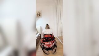 Sissy Inside and Outside Anal Play