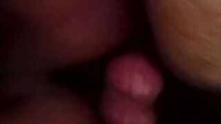 Sexually excited transsexual gets her hairless arsehole pumped hard by a man outdoor