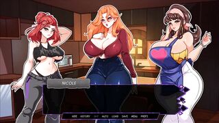 Futariuum's Gate SHEMALE HENTAI Comics Game Ep.5 sexy nude shower time !