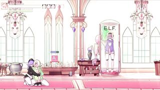 Hawt Cute Elf Screwed by Robotic Hawt Angels in the palace . Max The elf Anime Game Play