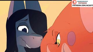 CUTE FUTA FUR COMICS STORY BANG AND CREAMPIE 4K 60FPS