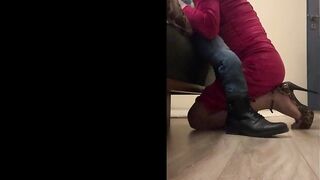 My neighbour's stepson cums in my throat