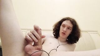 Trans-angel Stesha masturbation her love button