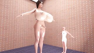 Dr Carlos and latin chick shemale hentai breast expansion growth (cg animation)