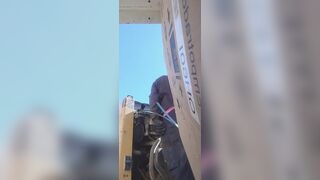 Exhibiting upass minishorts