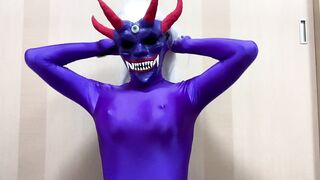 フィメールマスクと怪人マスクでお戯れ