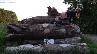 Crossdressing Gina Squirting, Stroking, Pissing, Cumming