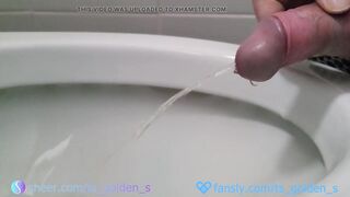 Large morning void urine