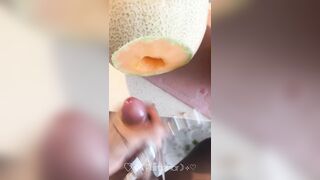 Lewd Shemale Ramrod Lengthy Nails Screwing a Wet Melon and Papaya for Pratical Porpuses