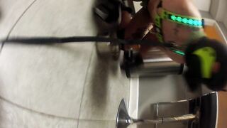 My Omega Puppy Playing With His Toys and Eating Out of His Bowl