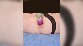 my sissy twat loves to eat eggplant