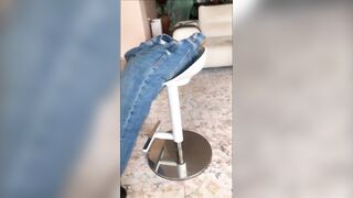 I sat on a stranger's lap at the bar