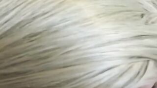 Sissy Femboy blows BWC Large White Dong in advance of getting screwed