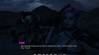 Going Over 14 Jane and Mai Drilled on a intimate beach