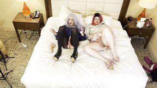 Trans Chicks Kelsey Masters and Bailey Wilde Masturbating