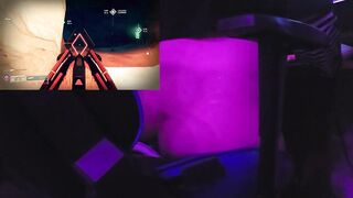 Femboy Rides Sextoy During the time that Playing Destiny two Trials