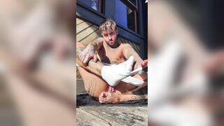 FTM Foot Fucker - foot & sock fetish