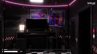 Five Nights In Comics CG Parody Game Play - Full first Night (Part 03)