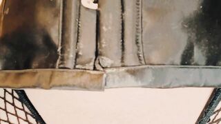 Large penis trans Dominatrix bangs your mouth and cums on your face