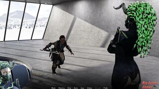 Sexverse #three Redhead Aloy sucks monster knob and swallows cum (Horizon Zero Dawn))