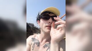 IMAGINE THIS T-GIRL'S LIP LINER IS YOUR PRE CUMMING ROD. RUN THAT TIP ON HER LIPS. THAT BABE'S A SCHLONG FAN!