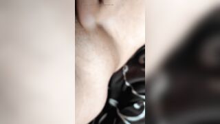 Making a chastity thong from fragrant smelling pants