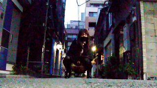 Urinating with pants off in the town in the early morning is my proclivity